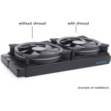 Alphacool 24831, Bastidor de instalación negro