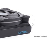 Alphacool 24831, Bastidor de instalación negro