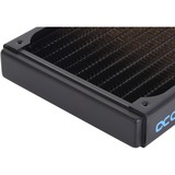 Alphacool NexXxoS ST25 Bloque de radiador negro, Bloque de radiador, Cobre, Acero, Negro, 1/4", 12 cm, CE, FC, RoHS