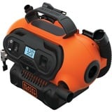 BLACK+DECKER BDCINF18N-QS compresor de aire 160 l/min Bomba de aire/conexión a la toma del encendedor naranja/Negro, 160 l/min, 11,03 bar