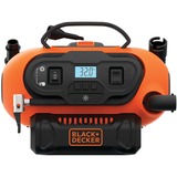 BLACK+DECKER BDCINF18N compresor de aire 160 l/min Bomba de aire/conexión a la toma del encendedor naranja/Negro, 160 l/min, 11,03 bar