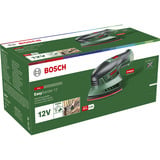 Bosch EasySander 12 Multilijadora 22000 RPM 22000 OPM, Lijadora múltiple verde/Negro, Multilijadora, Velcro, 22000 RPM, 11000 OPM, 22000 OPM, 1,2 mm