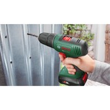 Bosch Easy Drill 18V-40 1630 RPM Sin llave 1,3 kg Negro, Verde, Taladro/destornillador verde/Negro, Taladro de pistola, Sin llave, Sin escobillas, Negro, Verde, 1,3 cm, 1630 RPM