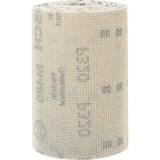 Bosch Expert Rollo de malla de lija M480, Hoja de lija Rollo abrasivo, Grano extrafino, P320, Trabajo de acabado, Eliminación de pintura, Madera, Beige