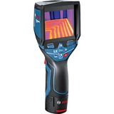 Bosch GTC 400 C Professional Noise equivalent temperature difference (NETD) Negro, Azul 2000 mAh 160 x 120 Pixeles Pantalla incorporada, Termodetector azul/Negro, Noise equivalent temperature difference (NETD), -10 - 400 °C, 3 °C, 160 x 120 Pixeles, Negro, Azul, 8,89 cm (3.5")