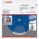 Bosch Hoja de sierra circular Expert para aluminio, Ø 168mm, 52 dientes 