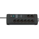 Brennenstuhl 1256000698, Regleta negro
