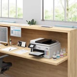 Canon MAXIFY GX 6150 Inyección de tinta A4 600 x 1200 DPI Wifi, Impresora multifuncional gris, Inyección de tinta, Impresión a color, 600 x 1200 DPI, A4, Impresión directa, Negro, Blanco