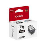 Canon PG-575 cartucho de tinta 1 pieza(s) Original Rendimiento estándar Negro Rendimiento estándar, Negro, 6,2 ml, 1 pieza(s), 100 páginas, Pack individual