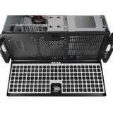 Chieftec UNC-409S-B carcasa de ordenador Estante Negro 400 W, Servidor de vivienda negro, Estante, Negro, ATX, micro ATX, SECC, 4U, 14 cm