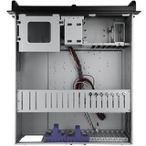 Chieftec UNC-409S-B carcasa de ordenador Estante Negro 400 W, Servidor de vivienda negro, Estante, Negro, ATX, micro ATX, SECC, 4U, 14 cm