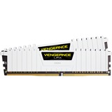 Corsair Vengeance LPX CMK16GX4M2E3200C16W módulo de memoria 16 GB 2 x 8 GB DDR4 3200 MHz, Memoria RAM blanco, 16 GB, 2 x 8 GB, DDR4, 3200 MHz, 288-pin DIMM