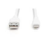 Digitus AK-600108-020-W, Cable blanco