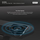 Digitus Barra de video todo en uno 4K Mini, Sistema de conferencias negro