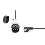 Digitus Cargador EV para enchufe doméstico negro/blanco