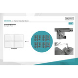 Digitus DA-90446, Soporte de monitor negro