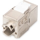 Digitus DN-93615 módulo de conector de red, Módulo Keystone plateado, -10 - 60 °C, 14 mm, 34 mm, 20 mm, 22 g, 80 mm