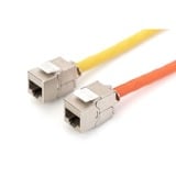 Digitus DN-93615 módulo de conector de red, Módulo Keystone plateado, -10 - 60 °C, 14 mm, 34 mm, 20 mm, 22 g, 80 mm