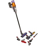 Dyson V12 Slim Absolute Níquel, Púrpura Sin bolsa, Aspirador vertical gris/Dorado, Secar, Filtro higiénico, Ciclónico, Suelo duro, Suelo duro, Mecánico, 86 dB