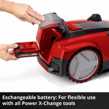 EINHELL 3413975 FREELEXO CAM PLUS 600, Robot cortacésped rojo/Negro