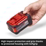 EINHELL Batería Power-X-Change Plus TWIN-PACK 18Volt 5,2Ah rojo/Negro