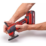 EINHELL Herramienta multifunción inalámbrica Power X-Change TE-MG 18/1 Li-Solo, 18 voltios rojo/Negro