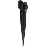 Fractal Design FD-A-PSC1-001 cable de alimentación interna 0,7 m 0,7 m, 4-pin ATX12V, 4-pin ATX12V, Derecho, Derecho, Negro