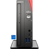 Fujitsu VFY:G912EPH71MIN, Mini-PC negro/Rojo