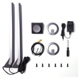 Govee Barras de luz para juegos RGBIC, Luz de LED 