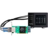 HighPoint SSD6444 4x Puerto a PCIe 3.0 x16 NVMe RAID Caja, Caja de unidades 