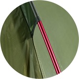 High Peak Tienda de campaña tipo cúpula Woodpecker 3 LW verde/Rojo