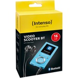 Intenso Scooter de vídeo, Reproductor portátil azul