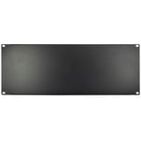 Inter-Tech 88887271 accesorio de bastidor Tapa ciega para rack, Chapa negro, Tapa ciega para rack, Negro, 4U, 177 mm, 483 mm, 16 mm