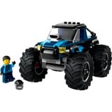 LEGO City Monster Truck Azul, Juegos de construcción Juego de construcción, 5 año(s), Plástico, 148 pieza(s), 317 g
