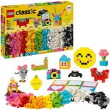LEGO Classic Caja Feliz Creativa, Juegos de construcción Juego de construcción, 5 año(s), Plástico, 680 pieza(s), 931 g