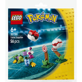LEGO Equipo de Entrenador Pokémon, Juegos de construcción Juego de construcción, 6 año(s), Plástico, 56 pieza(s), 41 g