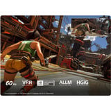 LG 75NU800B6LA.AEEQ, Televisor LED negro