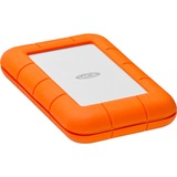 LaCie Rugged USB-C disco duro externo 2000 GB Naranja, Plata, Unidad de disco duro 2000 GB, 2.5", 3.2 Gen 1 (3.1 Gen 1), Naranja, Plata