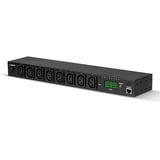 Lindy IPower Switch Classic 8 (32657), Regleta negro