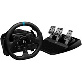 Logitech G923 Negro USB 2.0 Volante + Pedales Analógico/Digital PC, PlayStation 4, PlayStation 5 negro, Volante + Pedales, PC, PlayStation 4, PlayStation 5, Cruceta, Analógico/Digital, 900°, Alámbrico