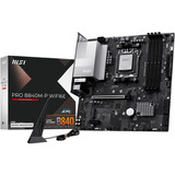 MSI PRO B840M-P WIFI6E, Placa base negro/Plateado
