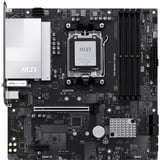 MSI PRO B840M-P WIFI6E, Placa base negro/Plateado
