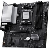 MSI PRO B840M-P WIFI6E, Placa base negro/Plateado