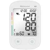 Medisana BU 535 VOICE Antebrazo 2 usuario(s), Esfigomanómetro blanco, Antebrazo, Blanco, 2 usuario(s), LCD, AA, 1,5 V