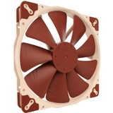 Noctua NF-A20 Carcasa del ordenador Ventilador 20 cm Beige, Marrón Ventilador, 20 cm, 800 RPM, 18,1 dB, 146,9 m³/h, Beige, Marrón