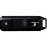 Patriot XPorter 3 32 GB, Lápiz USB negro