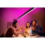 Philips Hue Lámpara colgante Ensis, Luz de LED negro, Philips Hue White and Color ambiance Lámpara colgante Ensis, Luz de suspensión inteligente, Negro, Bluetooth, LED, Bombilla(s) no reemplazable(s), Variable