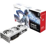 SAPPHIRE Radeon RX 9070 XT Pure, Tarjeta gráfica blanco
