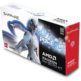 SAPPHIRE Radeon RX 9070 XT Pure, Tarjeta gráfica blanco