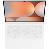 Samsung EF-DX925 QWERTZ Alemán Pogo pin Blanco, Teclado blanco, QWERTZ, Alemán, Touchpad, Samsung, Galaxy Tab S10 Ultra, Galaxy Tab S9 Ultra, Blanco